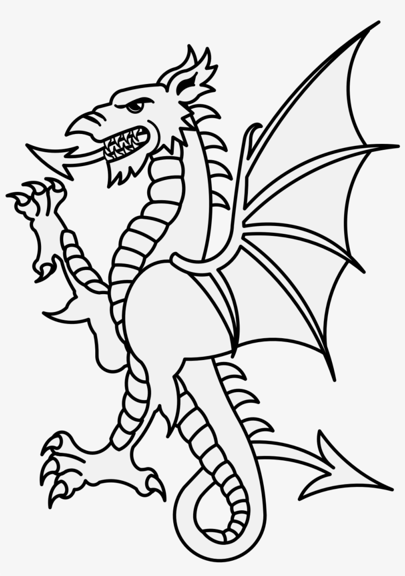 Details, Png - Dragon Heraldic, transparent png download