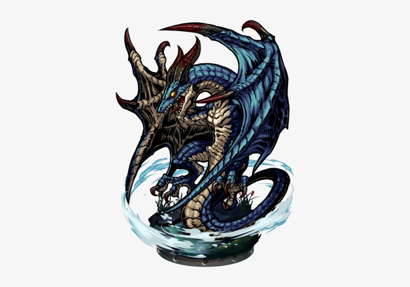 Blue Wyvern Fantasy Love, Fantasy World, Mythical Creatures, - Blood Battalion Warlord Png, transparent png download