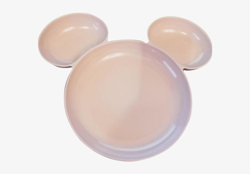 Mouse Ears Plate - Ceramic, transparent png download