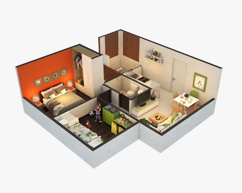 Fraccionamiento - Floor Plan, transparent png download