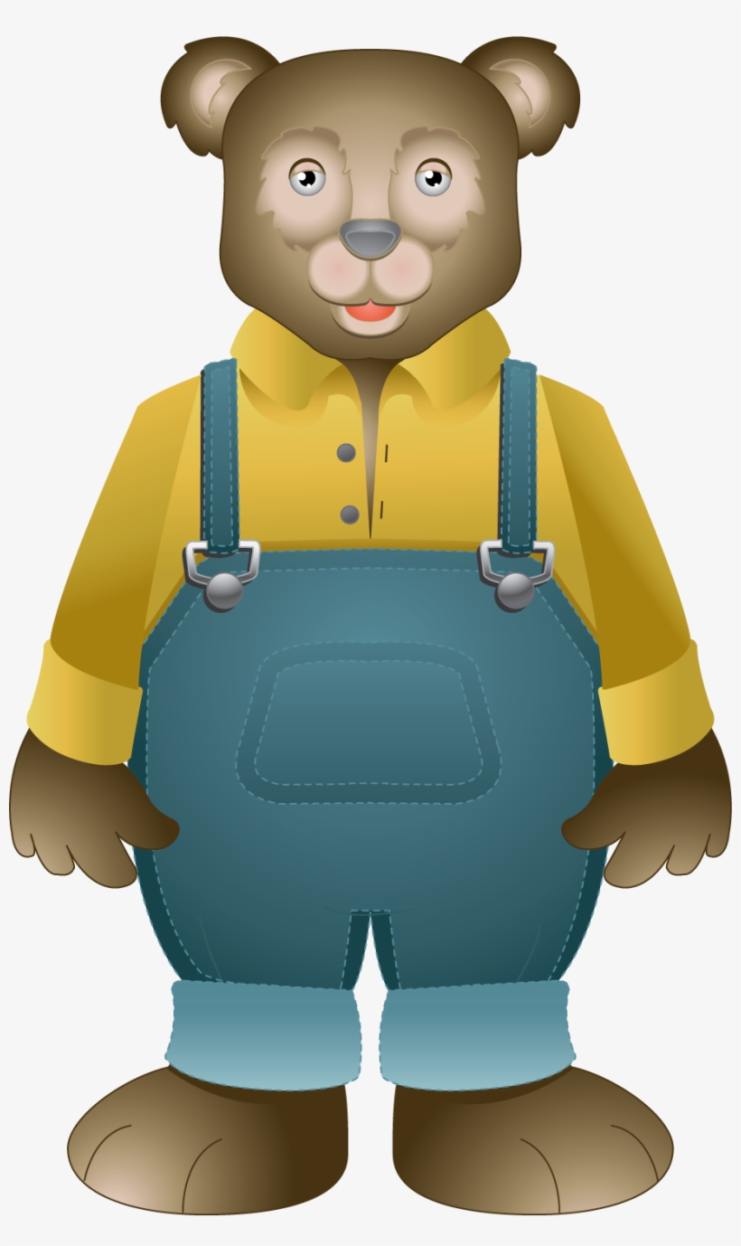 Papa - Goldilocks And The Three Bears Papa Bear, transparent png download