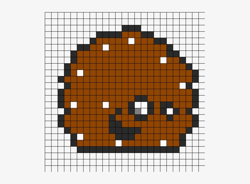 Meat Wad Perler Bead Pattern / Bead Sprite - Wtf Emoji Gif, transparent png download