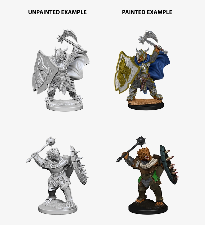 Dungeons & Dragons Nolzur's Marvelous Miniature Dragonborn - Nolzur's Marvelous Miniatures Dragonborn, transparent png download