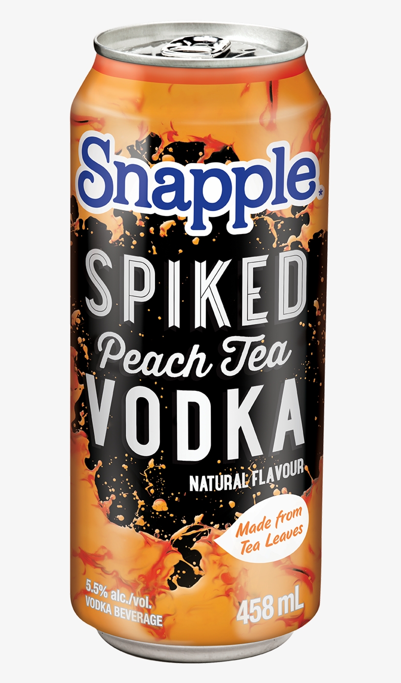 Snapple Spiked Peach Tea - Spiked Snapple, transparent png download