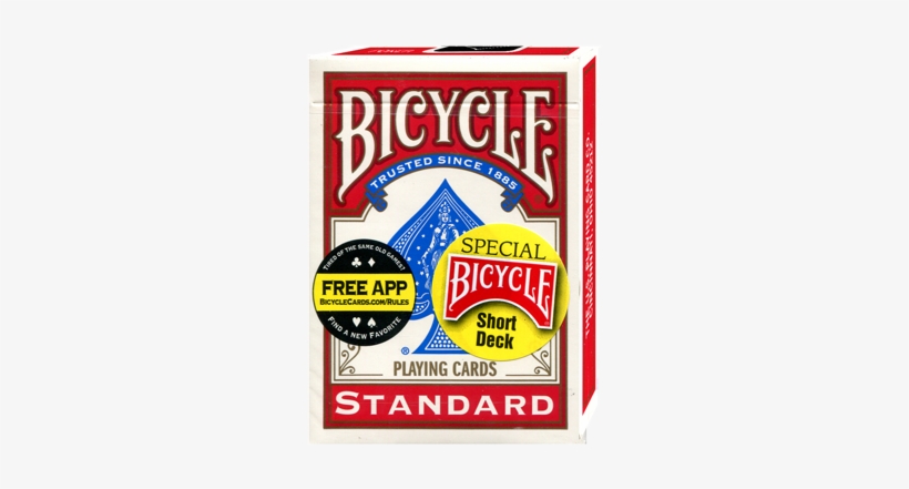 Bicycle Short Deck - Bicycle Playing Card, transparent png download