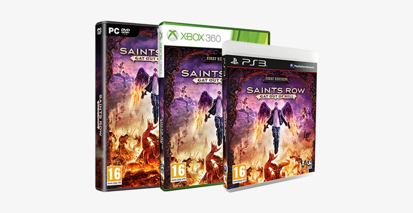Saints Row Gat Out Of Hell - Saints Row Gat Out Of Hell [pc Download], transparent png download