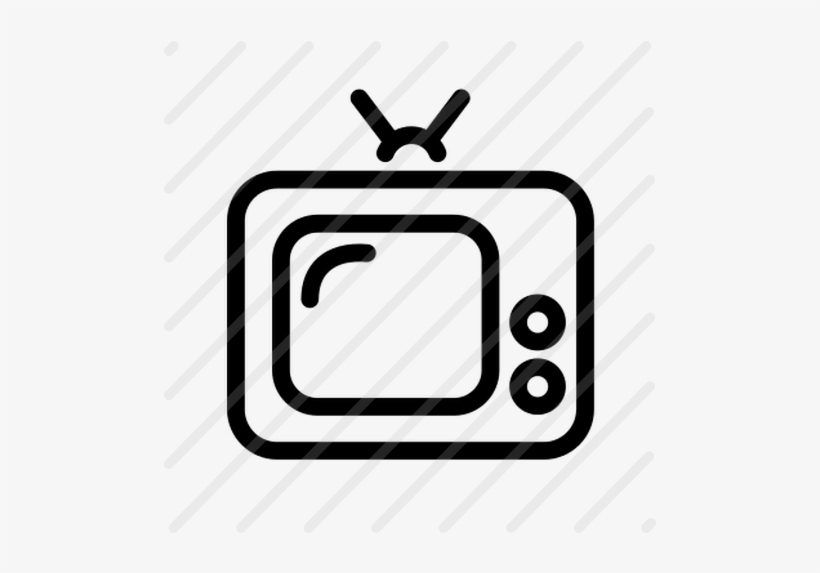 Old Tv Icon - Icon, transparent png download