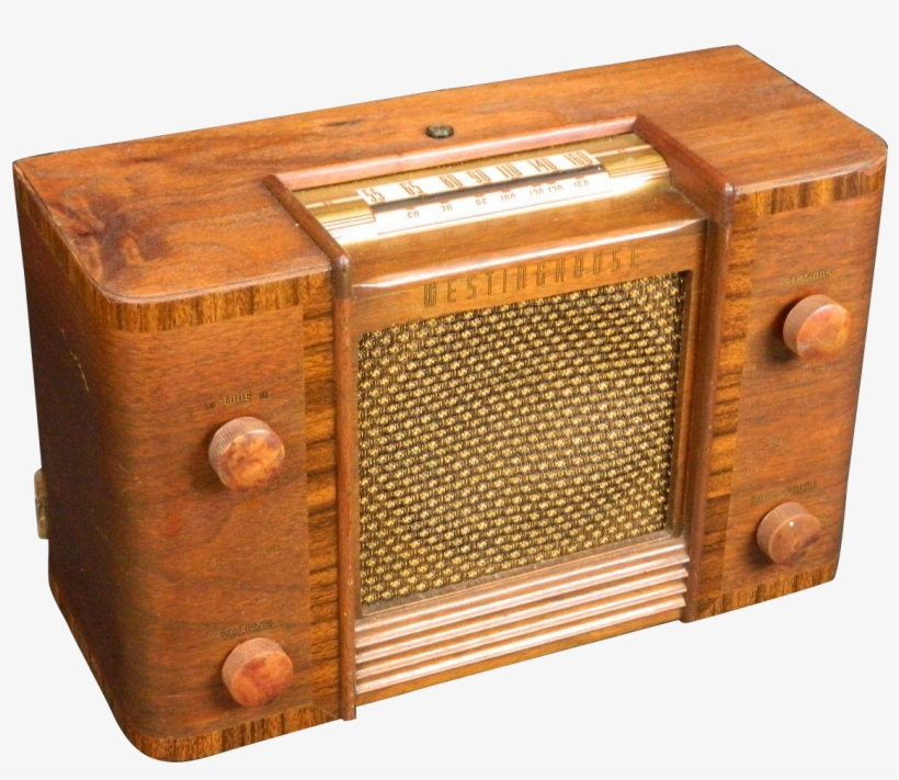 1946 Westinghouse Am Radio Model H130 Www - Radio Broadcasting, transparent png download