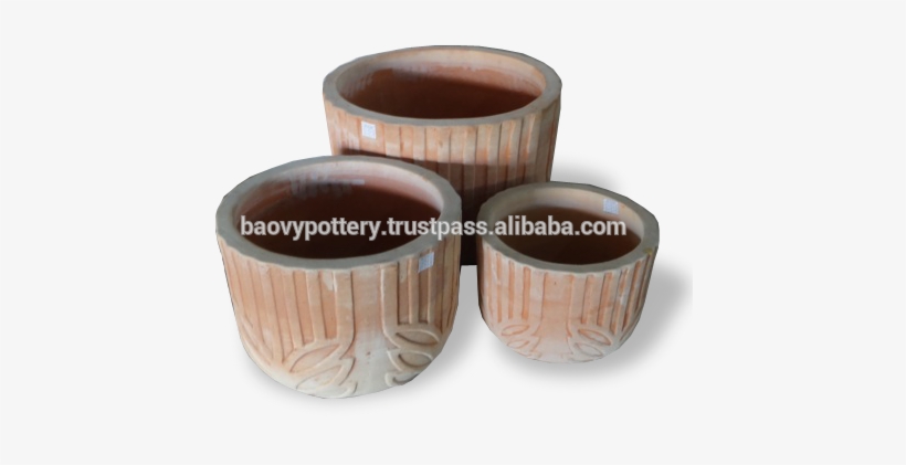 Mekong Delta Terracotta Pot Outdoor - Plywood, transparent png download