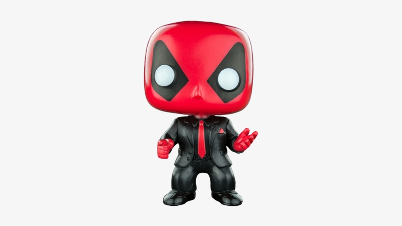 Marvel Deadpool Icon - Deadpool Dressed To Kill Pop! Vinyl Bobble Head, transparent png download