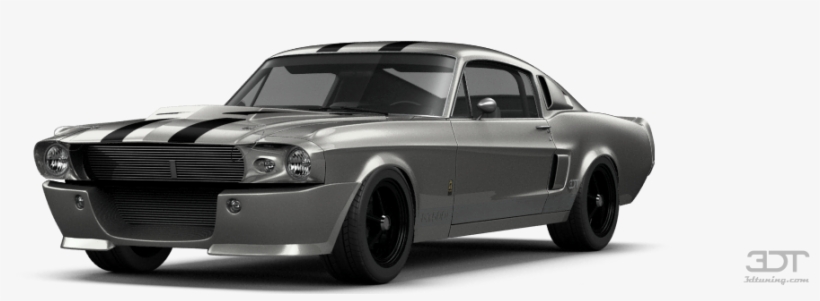 Mustang Shelby Gt500 Coupe 1967 Tuning - Shelby Mustang Gt500 Png, transparent png download