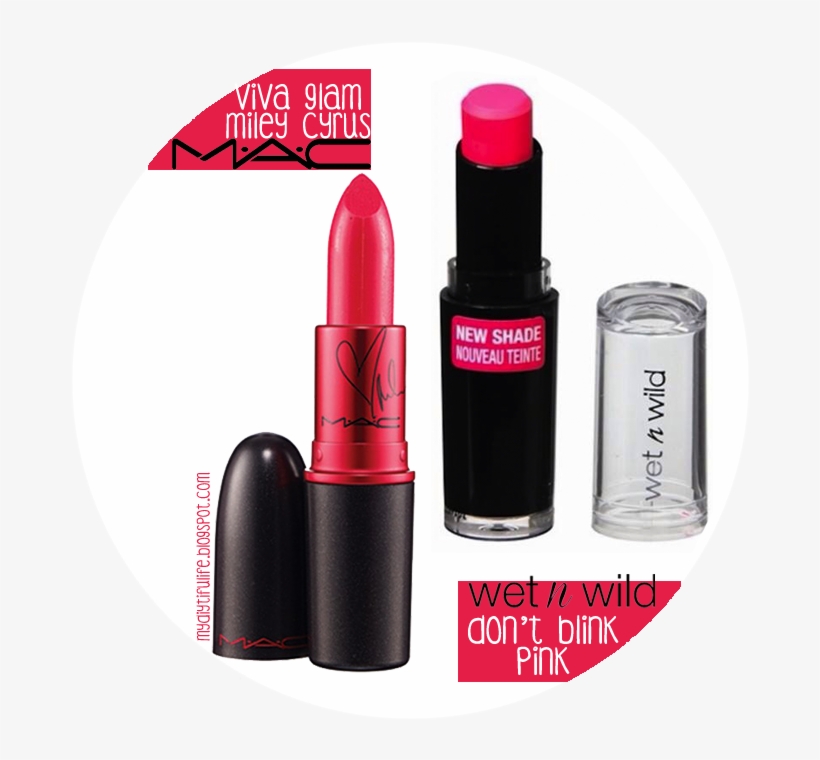 Probably Mac Angel Is More Creamy, Because The Wet'n'wild - Mac Lipstick Viva Glam Miley Cyrus, transparent png download