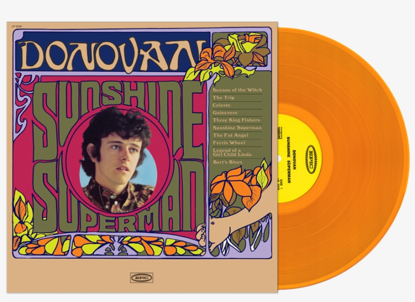 Sunshine Superman Mono Edition Lp - Season Of The Witch Donovan Album, transparent png download