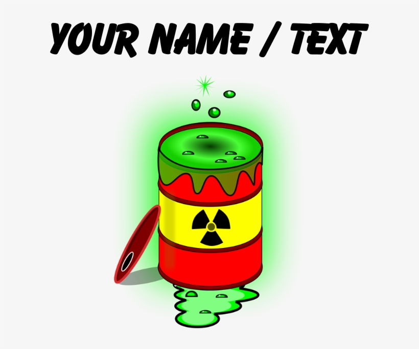 Custom Toxic Spill Barrel Classic Thong - Winking Skull, transparent png download