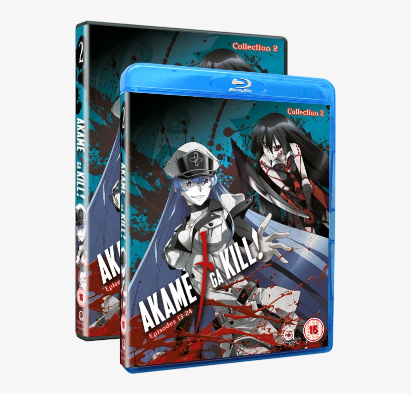 Mang5752 Dvd Akame Ga Kill 2 3d - Akame Ga Kill - Collection 2, transparent png download