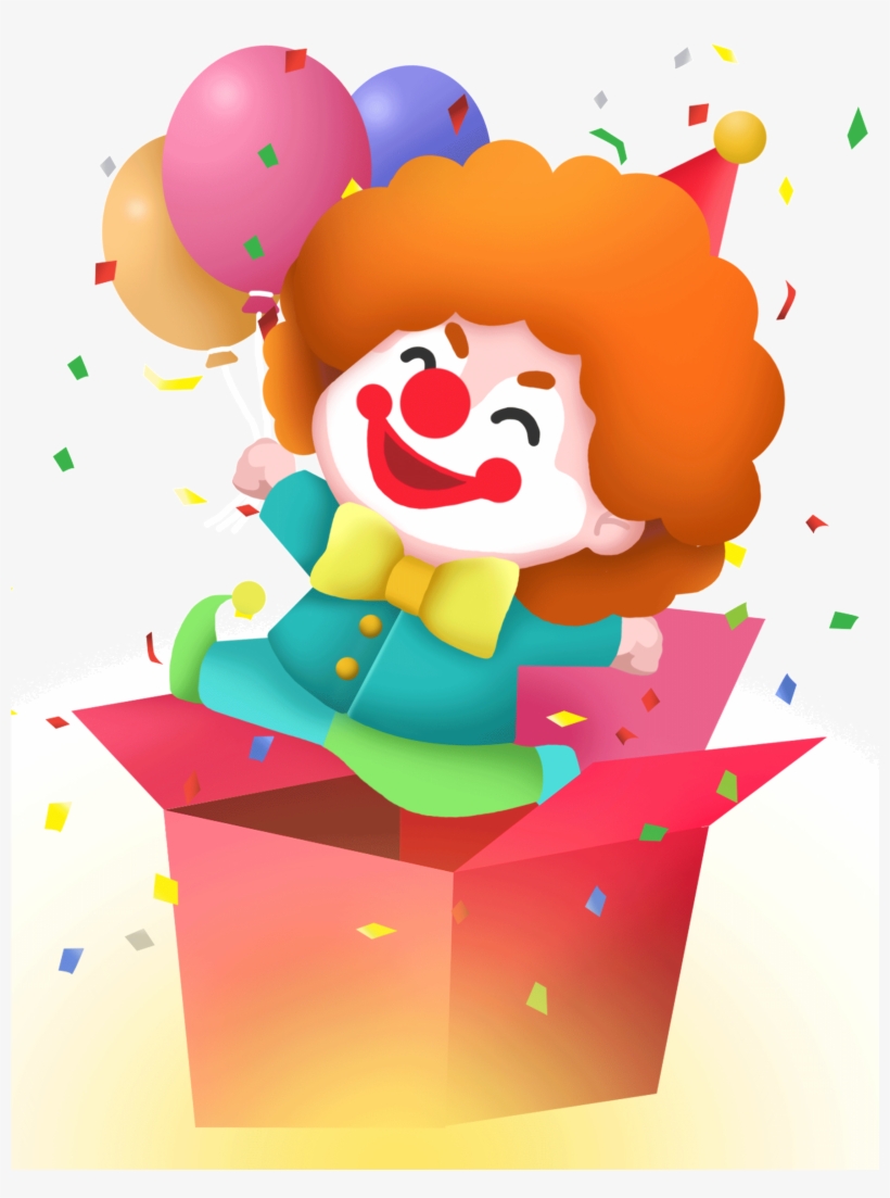 El Payaso Del Día De Los Inocentes Le Sorprende Al - April 1, transparent png download