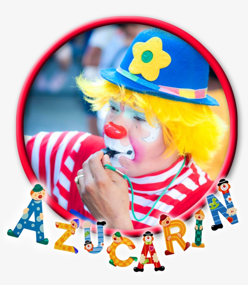 El Payaso Azucarin - Sevi Clown Letters | N, transparent png download