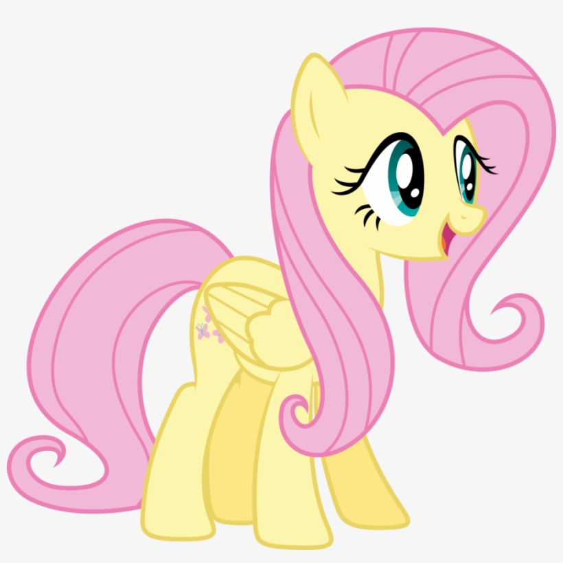 Fluttershy Excited - Maud Pie And Fluttershy, transparent png download