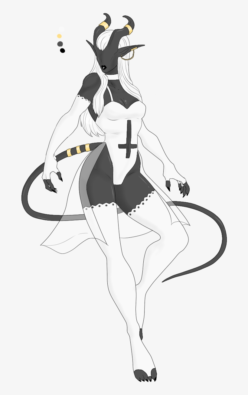 Monster Girl Adopt - Transparent Lineart Monster Girl, transparent png download