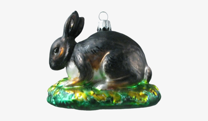 Rabbit Rabbit Rabbit - Rabbit Christmas Ornaments, transparent png download