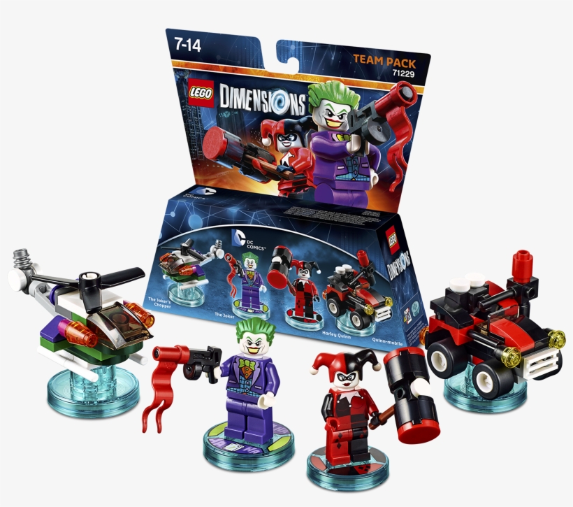 Lego® Dimensions Shows Off New Iconic Characters To - Lego Dimensions Joker Team Pack, transparent png download