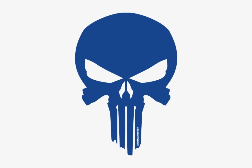 Skull - Punisher Skull, transparent png download