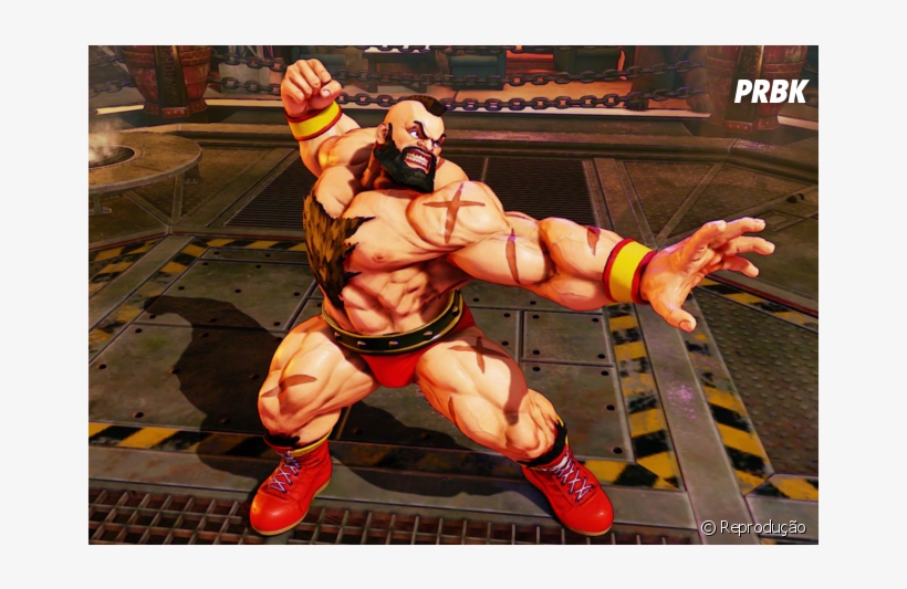 O Bruto Do Zangief Nunca Abandonou A Barba Em Todos - Street Fighter Zangief Zangief, transparent png download
