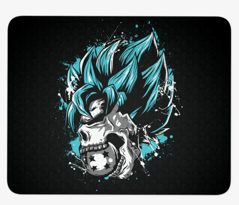 Ssj God Blue Skull - Goku Black Rose Skull, transparent png download