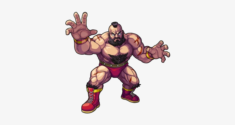 Zangief - 怪物彈珠 - 桑 吉爾 夫, transparent png download