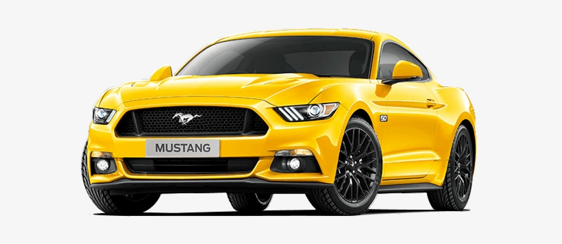 Ford Mustang Yellow Tricoat - Ford Mustang Car, transparent png download