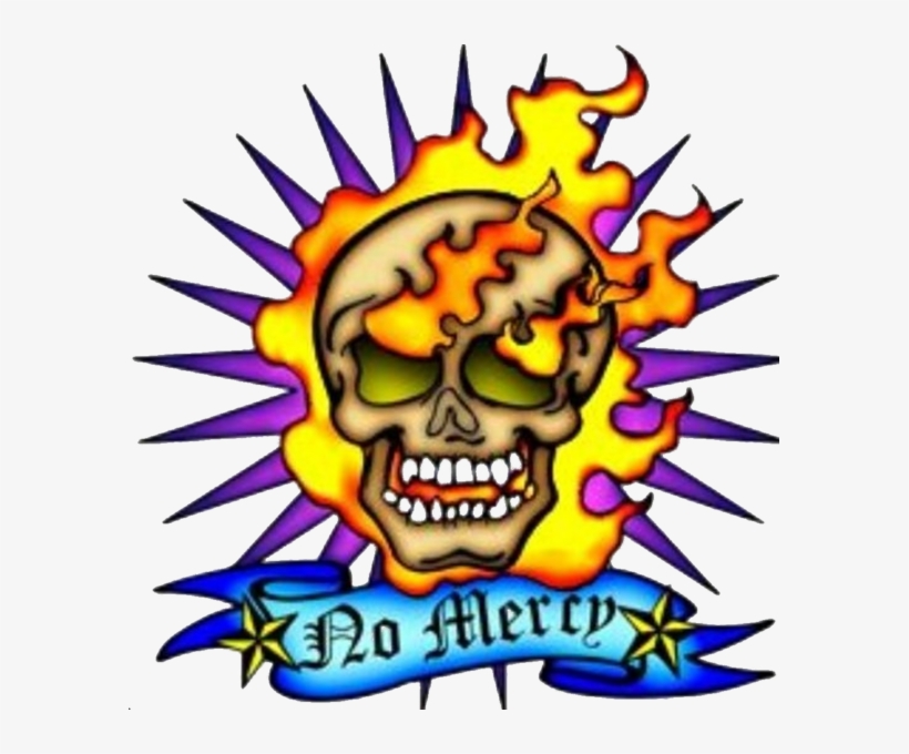 Flaming Skull, transparent png download