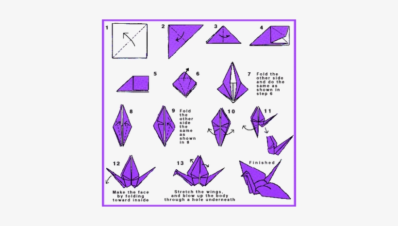Origami Crane - Make Origami Crane, transparent png download