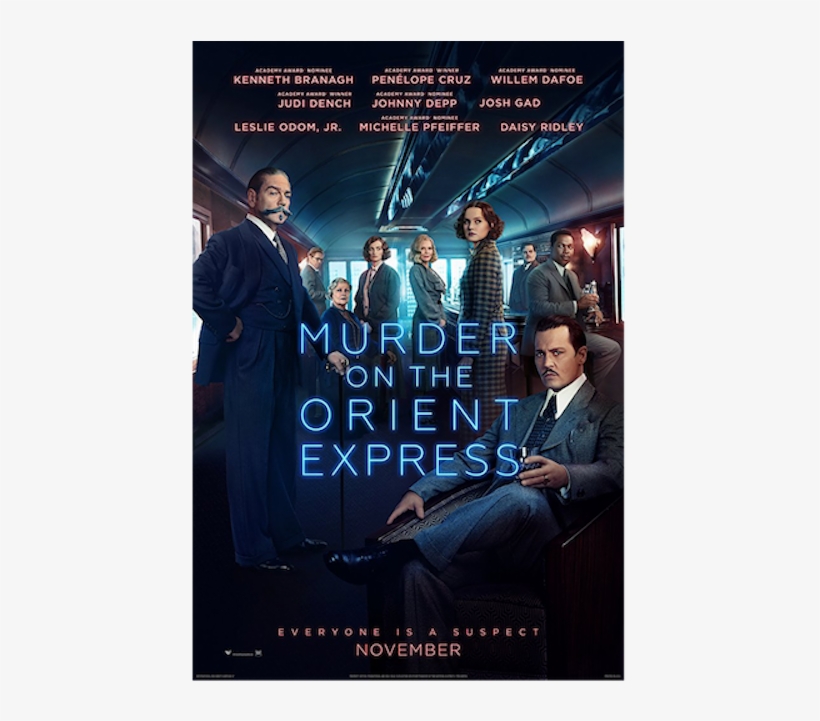 Photo Courtesy Of Imdb - Murder On The Orient Express Flyer, transparent png download
