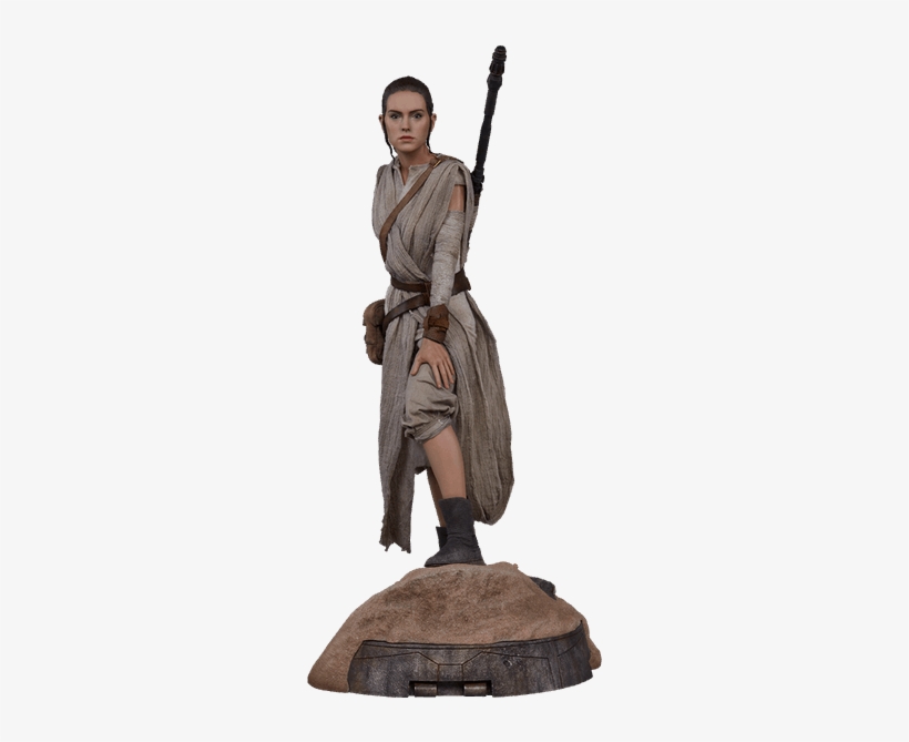 Rey Premium Format Sideshow Collectibles Statue - レイ フィギュア スター ウォーズ, transparent png download