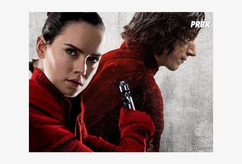 Daisy Ridley En Couple - Last Jedi Kylo Ren And Rey, transparent png download
