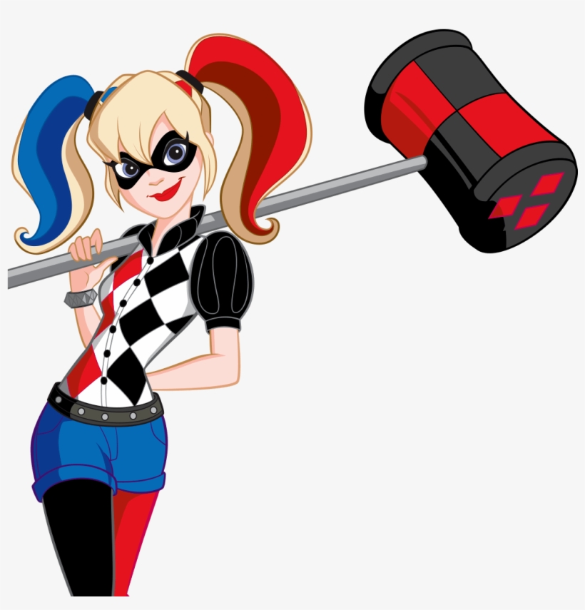 Harley Quinn Dc Superhero Girl Png, transparent png download