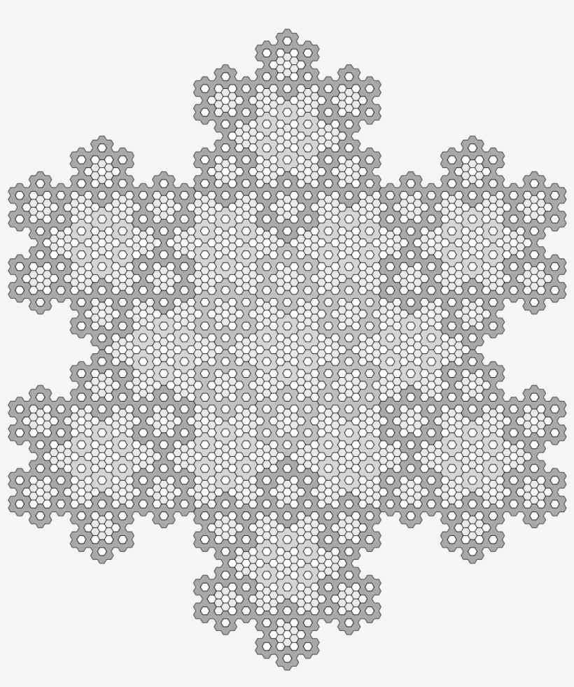 16 Sep - Koch Snowflake, transparent png download