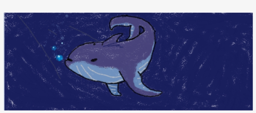 Inktober 12 - Whale - Humpback Whale, transparent png download