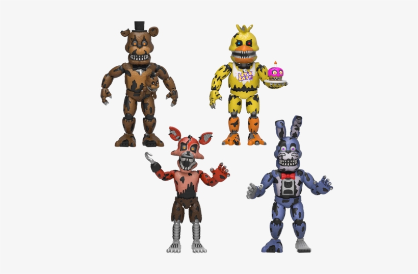 Vinyl Figure Set - Nightmare Freddy, transparent png download