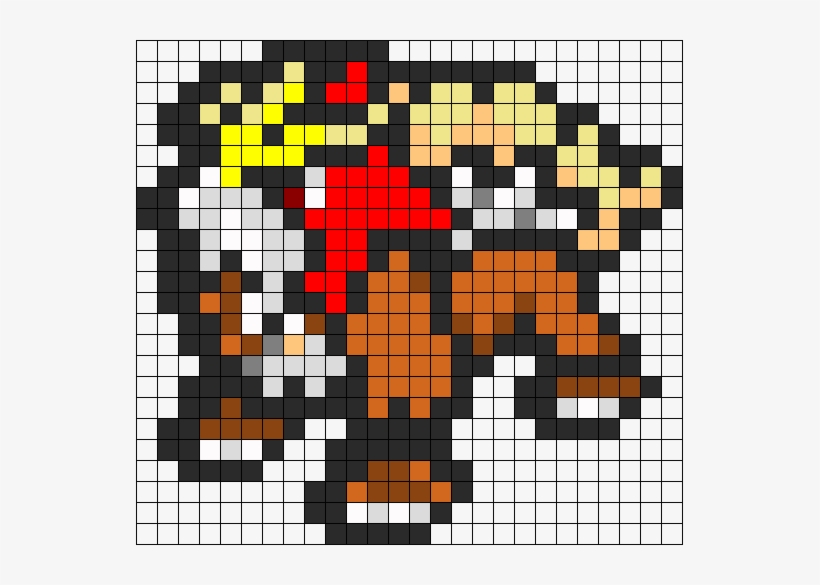Download Entei Perler Bead Pattern / Bead Sprite - Pixel Art Pokemon ...