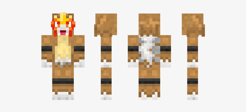 Minecraft Skin Entei - Hardwood, transparent png download
