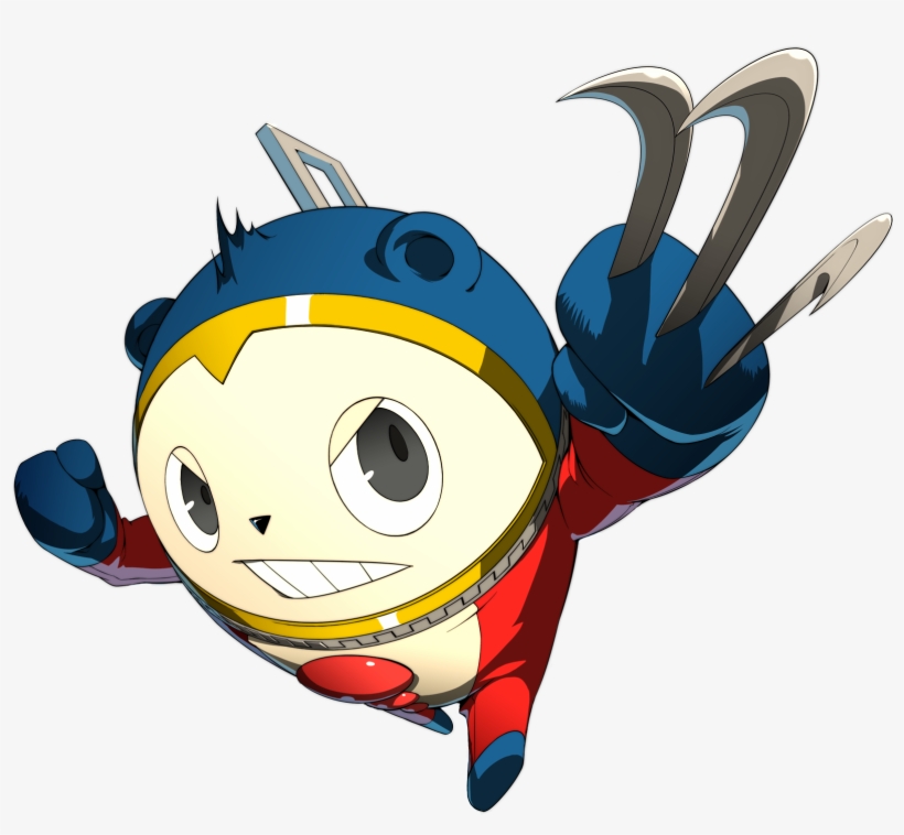 Vote Waluigi He's Numbah Waaaaaaaaahn - Persona 4 Arena Teddie, transparent png download