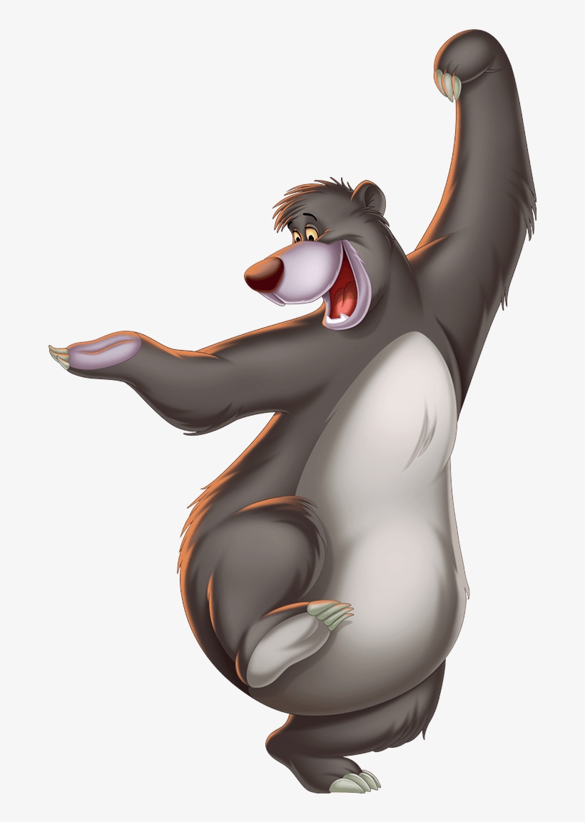 Baloo Jungle Book 2014 - Jungle Book Characters Baloo, transparent png download