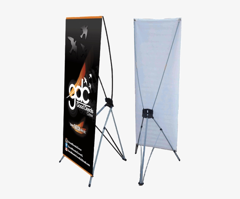 X-frame Banner - Korean Style X Banner Stands For New Year Advertising, transparent png download