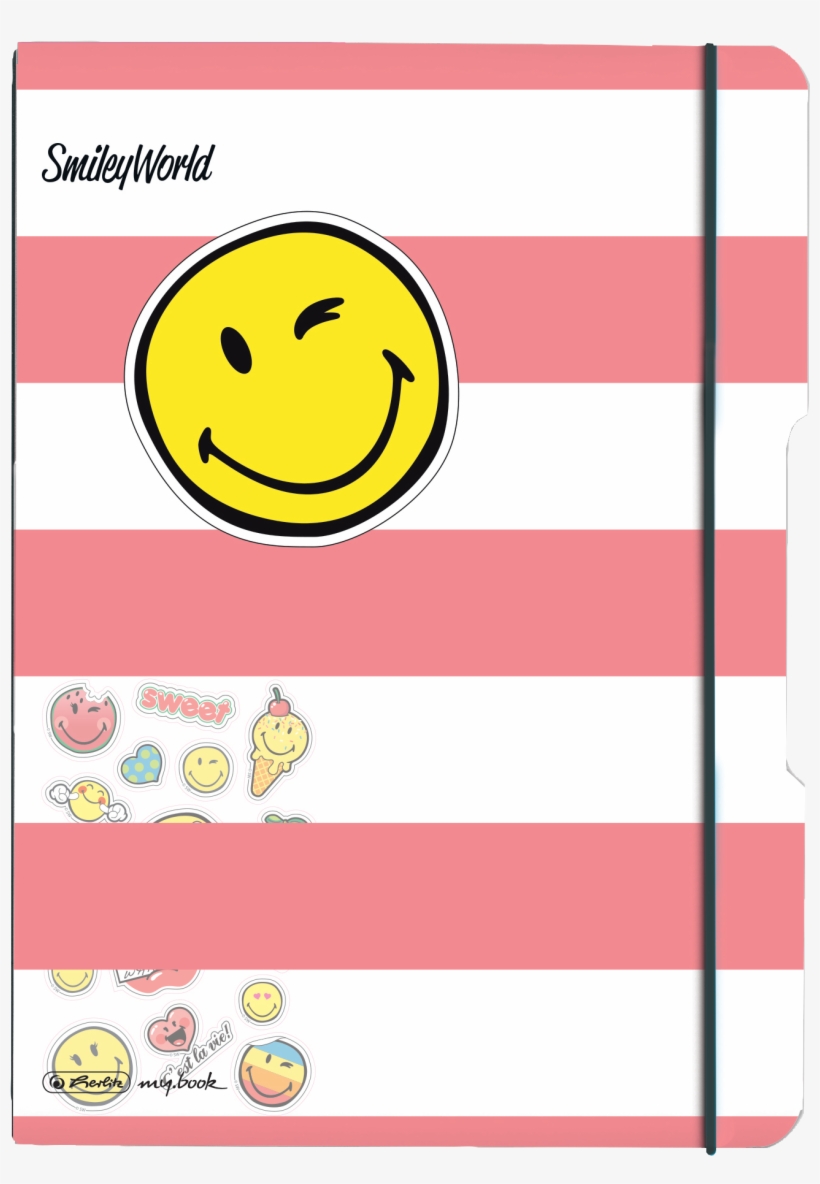 Notebook Flex A Rul Squ Smileyworld Girly Pelikan Store - Herlitz My Book Flex Smiley, transparent png download