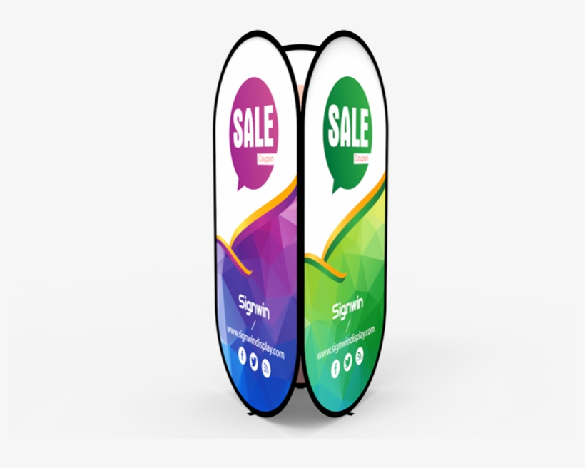 Medium Tower Pop Up A-frame Banner Stand - Signwindisplay.com - Signwin, Inc., transparent png download