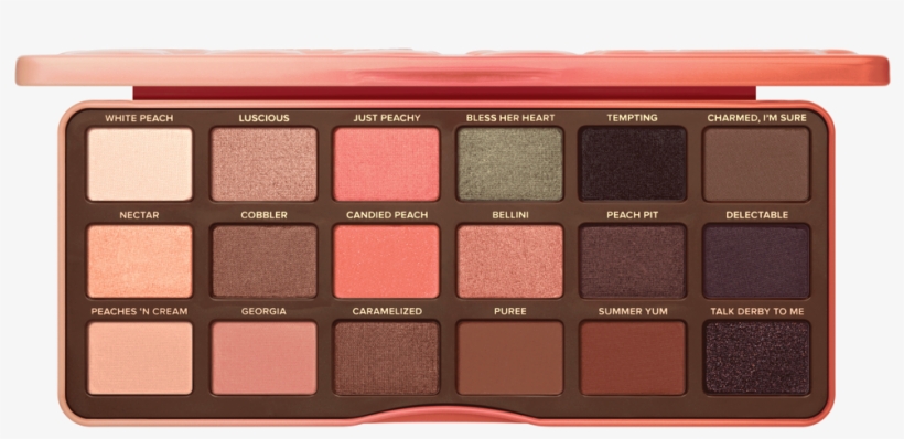 Sweet Peach Eye Palette - Too Faced Eye Shadow Palette, Sweet Peach, Matte Finish, transparent png download