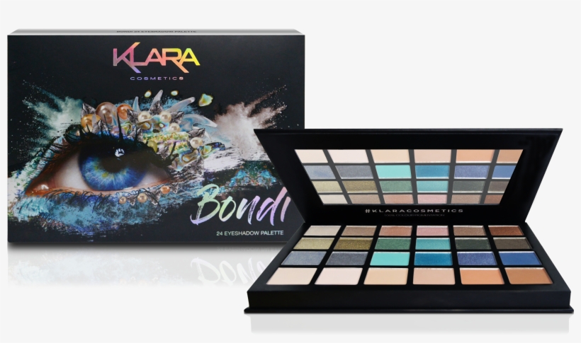 Klara Cosmetics Eyeshadow Palette Malibu, transparent png download