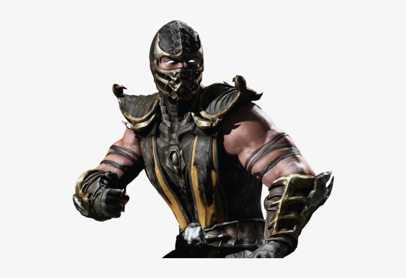 Mortal Kombat Clipart Design - Mortal Kombat Scorpion Png, transparent png download