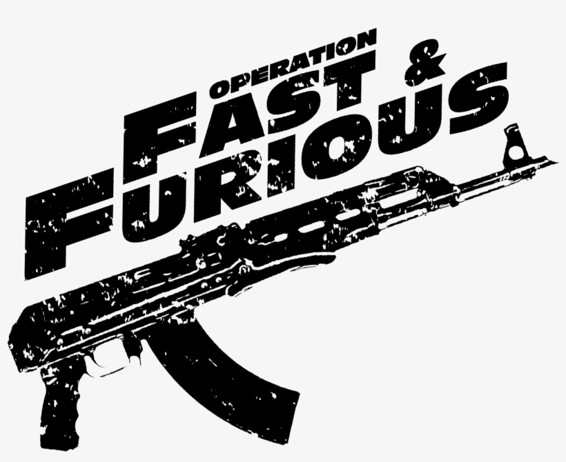 Operation Fast & Furious Men's White - Assault Rifle, transparent png download